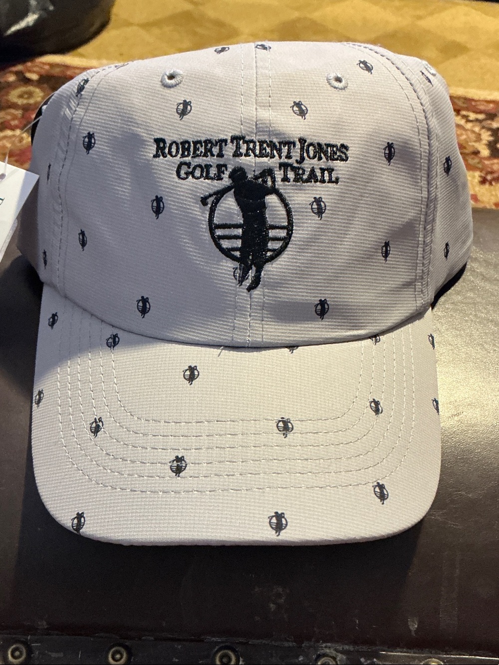 Robert Trent Jones Golf Trail White Embroidered Polo Cap